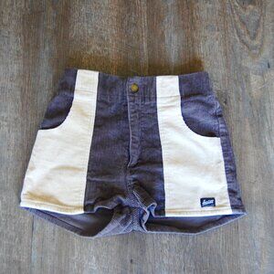 Hammies Corduroy Shorts – Olive/Cream Stripe – Size 28